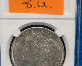 Lot 104. 1921 P Morgan silver dollar