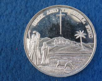 Lot 98. One Troy ounce Silver art round