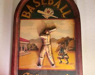 Baseball Wall Decoration 