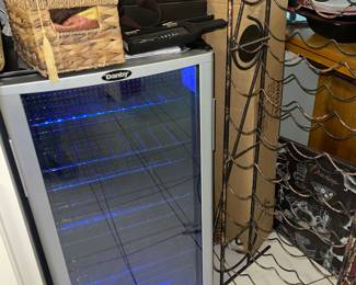 Danby Wine Refrigerator New!, Metal Wine Rack, New in Box Wooden Wine Rack, Wine Related Items