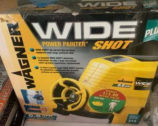 Wagner Wide Power Shot Paint Sprayer
