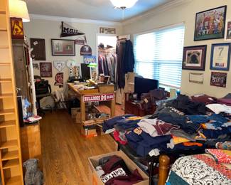 Master bedroom is so full!