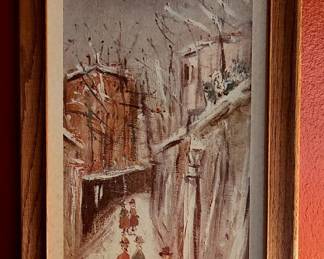 Maurice Utrillo Vintage Print