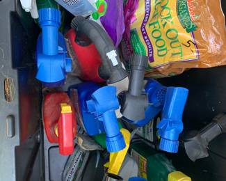 Variety of yard Chemicals 