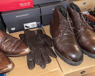 Rabbit Lined Leather Gloves, Sperry,  Timberland 