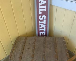 Old Trunk, MSU sign