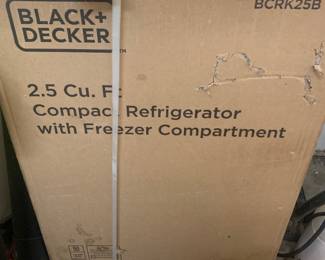 2.5 Cu Compact Refrigerator Freezer Combo New