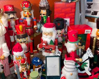 Nutcracker Salt & Pepper, Nutcracker Ornaments 