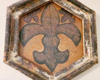 Fleur De Lis Wall Art