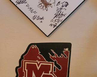 Autographed MSU College World Series Champs