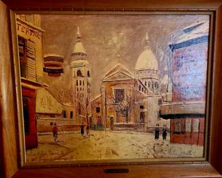 Maurice Utrillo Vintage Print