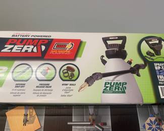 Pump Zero Sprayer battery operated 
