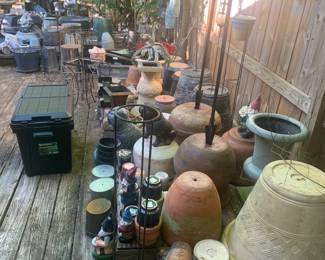 Oodles Of Pots Variety of Sizes, Materials, and Shapes