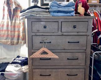 Wooden dresser chest