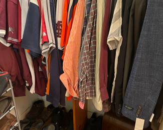 Mens Astros and MSU jerseys, Pull Overs, windbreakers, Mens Suits, and Suit Coats, Dress Pants