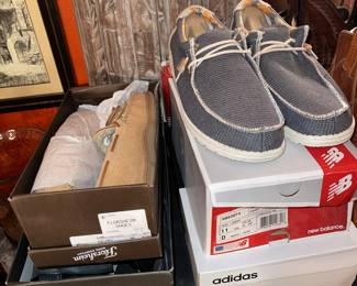 Hey Dudes, Adidas, New Balance 