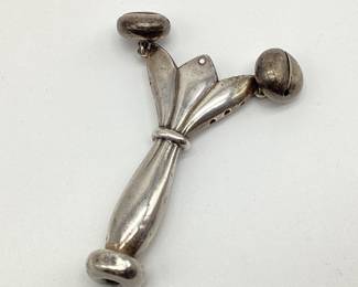 Sterling Silver Rattle