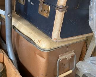 Cooler and luggage box