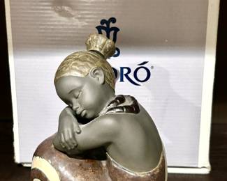 Lladro African Girl - Retired 