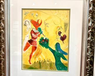 Chagall - La Danse - Serigraph 1951 w/original signature 