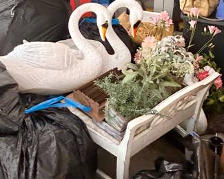 Decor Swans, Small Bench