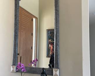 Post modern mirror - Shona Sculpture