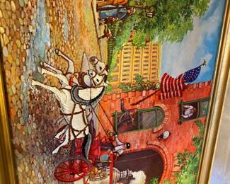 Embroidered picture $ 46.00