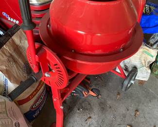 Central Machinery 1.25 cu ft Cement Mixer $ 220.00
