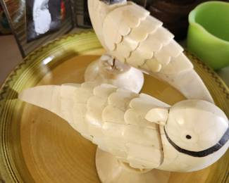 Vintage Carved Birds 