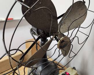 Several Vintage Fans