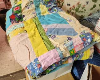 Linens and Handmade Quilts 
