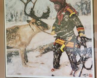 Framed Print by Charles H. Eid - signed 