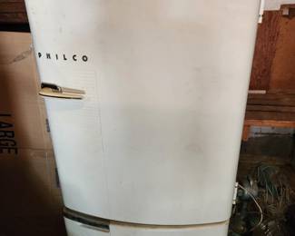 Circa 1940's Philco Refrigerator! And it works!
