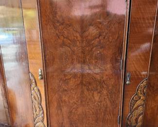 Large Fabulous Armoire from the 1920's - Art Deco Embellishment. 