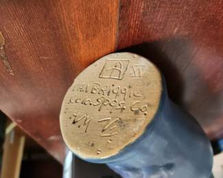 Signed Briggle - Colorado Springs, Colorado - https://www.vanbriggle.com/history.html.