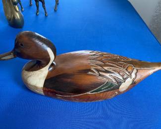 Wood Duck by Tom Taber signed & Stamped $ 175.00