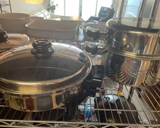 SaladMaster. Stainless steel cookware set 