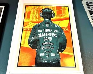 Dave Matthews Band Warehouse Show Edition Poster #2710/4750