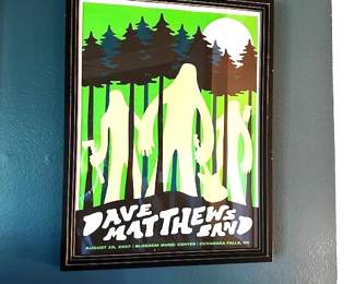 Dave Matthews Band Framed Poster