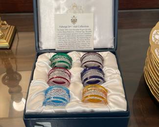 Fabergé Napkin Rings