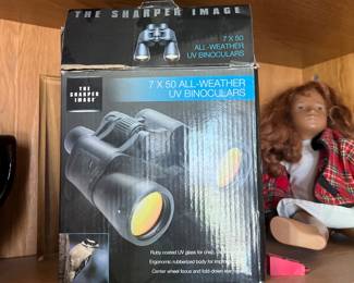 The sharper image 7 x 50 all weather binoculars