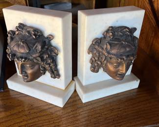 Charming bookends