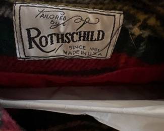 Vintage Child's Rothchild youth dress coat