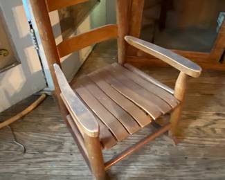 Child cottage rocking chair