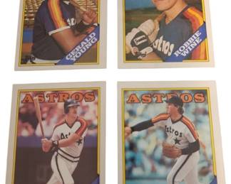 1988 Astros Cards