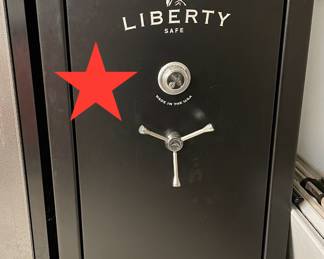 Pre-sale STAR ITEM -Liberty safe in excellent condition include dehumidifier inside the safe. $ 995 plus sales tax  -presale ends 4/29