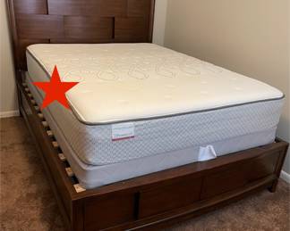 Pre-sale STAR ITEM- mattress/box $199 plus sales tax, Queen Bed frame $250 plus sales tax                                                                                                            pre-sale ends 4/29
