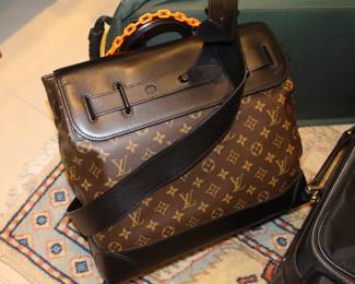 Louis Vuitton Monogram Virgil Abloh Steamer Handbag $2500