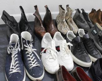 Tons of men's designer sneakers