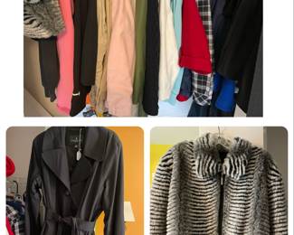 Ladies coats and outerwear size xl 